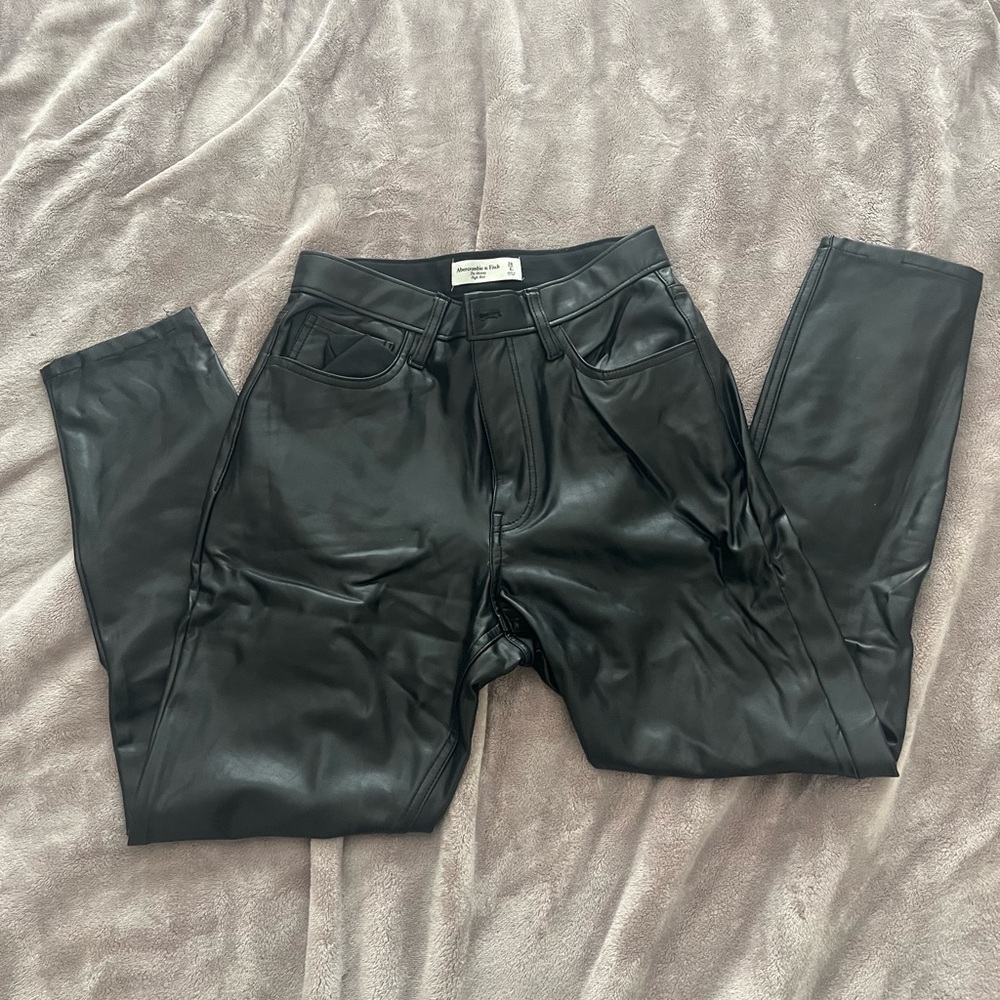 Abercrombie leather pants